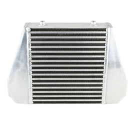 Intercooler universale FMIC.EU 280x300x76mm uscita posteriore in alluminio