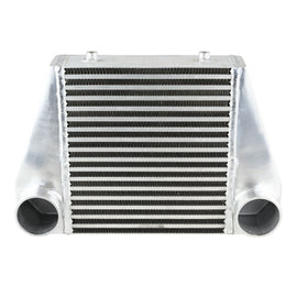 Intercooler universale FMIC.EU 280x300x76mm uscita posteriore in alluminio - dettaglio