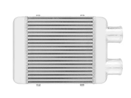Intercooler maggiorato universale FMIC.EU 300x300x76mm - vista ingresso/uscita laterale