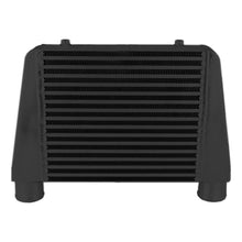 Load image into Gallery viewer, Intercooler Maggiorato Universale FMIC.EU 330x280x76mm Uscita Superiore Nero in Alluminio