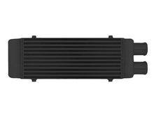 Carica l'immagine nel visualizzatore di Gallery, Intercooler Maggiorato Universale FMIC.EU 450x180x65mm Uscita Laterale Nero in Alluminio