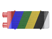 Carica l'immagine nel visualizzatore di Gallery, Intercooler Maggiorato Universale FMIC.EU 450x230x65mm Uscita Laterale Colorata su Richiesta in Alluminio