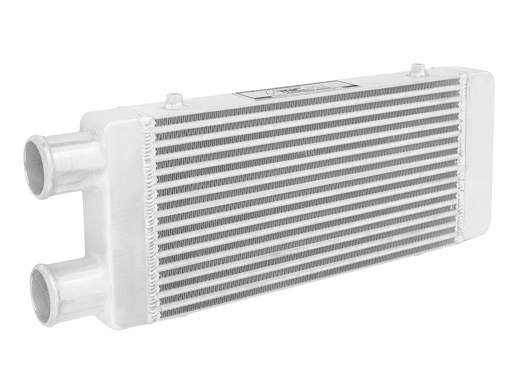 Intercooler Maggiorato Universale FMIC.EU 450x230x65mm Uscita Laterale Colorata su Richiesta in Alluminio