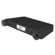 Load image into Gallery viewer, Intercooler Maggiorato Universale FMIC.EU 450x280x76mm Uscita Superiore Nero in Alluminio