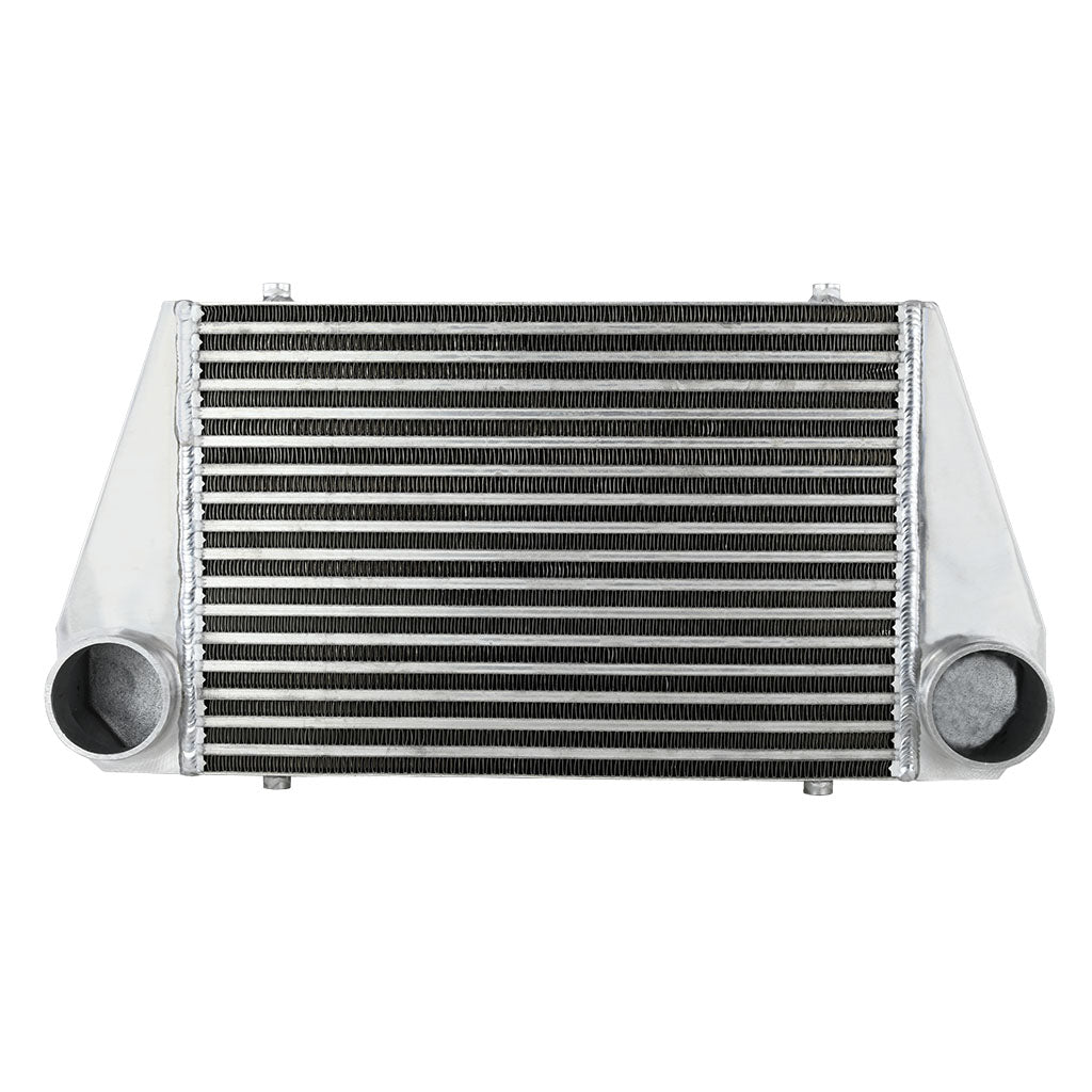 Intercooler universale FMIC.EU 450x300x76mm uscita posteriore in alluminio