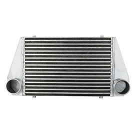 Intercooler universale FMIC.EU 450x300x76mm uscita posteriore in alluminio