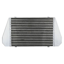 Carica l'immagine nel visualizzatore di Gallery, Intercooler universale FMIC.EU 450x300x76mm uscita posteriore in alluminio - dettaglio