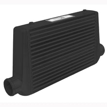 Carica l'immagine nel visualizzatore di Gallery, Intercooler maggiorato universale FMIC.EU 450x300x76mm Nero - dettaglio verniciatura
