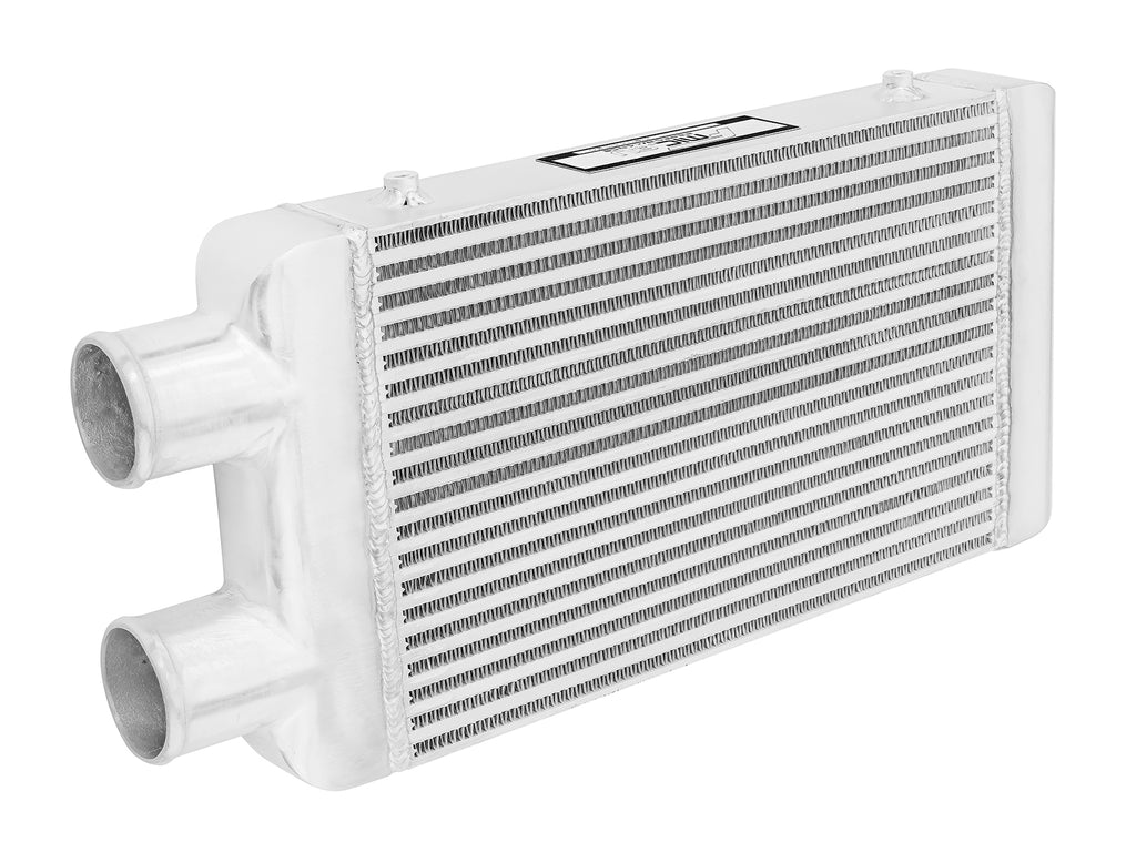 Intercooler universale FMIC.EU 450x300x76mm uscita laterale in alluminio - vista 1