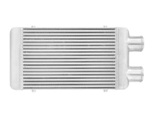 Carica l'immagine nel visualizzatore di Gallery, Intercooler universale FMIC.EU 450x300x76mm uscita laterale in alluminio - vista 2