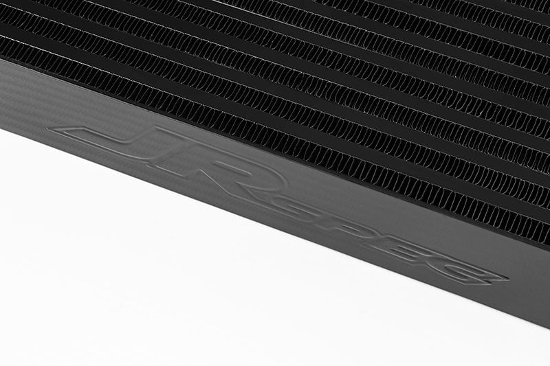 Intercooler maggiorato universale JRspec 550x140x65mm Black Edition