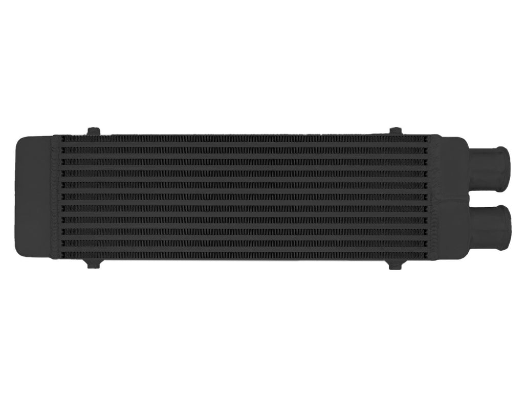 Intercooler Maggiorato Universale 550x180x65 mm Uscita Laterale Ø63 mm FMIC.EU – Vari Colori – Nero
