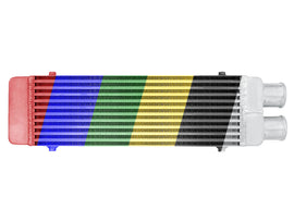 Intercooler Maggiorato Universale FMIC.EU 550x180x65mm Uscita Laterale Colorata