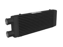 Carica l'immagine nel visualizzatore di Gallery, Intercooler Maggiorato Universale FMIC.EU 550x230x65mm Uscita Laterale Nero in Alluminio
