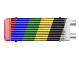 Intercooler Maggiorato Universale FMIC.EU 550x230x65mm Uscita Laterale Colorata