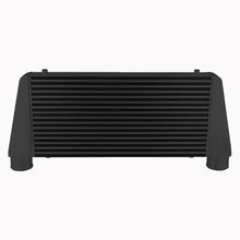 Load image into Gallery viewer, Intercooler Maggiorato Universale FMIC.EU 600x280x76mm Uscita Superiore Nero in Alluminio