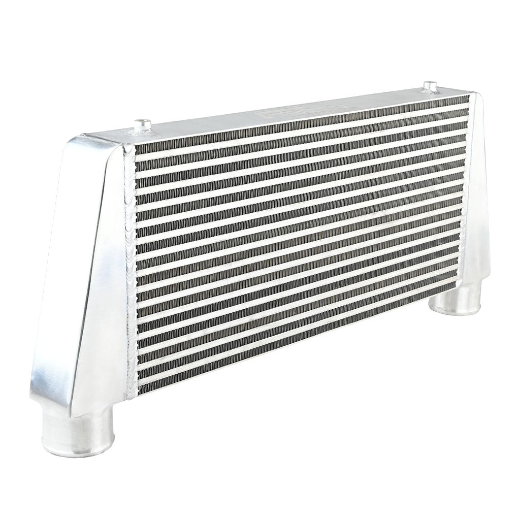 Intercooler Maggiorato Universale FMIC.EU 600x280x76mm Uscita Superiore in Alluminio