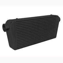 Carica l'immagine nel visualizzatore di Gallery, Intercooler maggiorato universale FMIC.EU 600x300x100mm Nero - dettaglio core