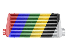 Intercooler Maggiorato Universale FMIC.EU 600x300x100mm Uscita Maggiorata Colorata