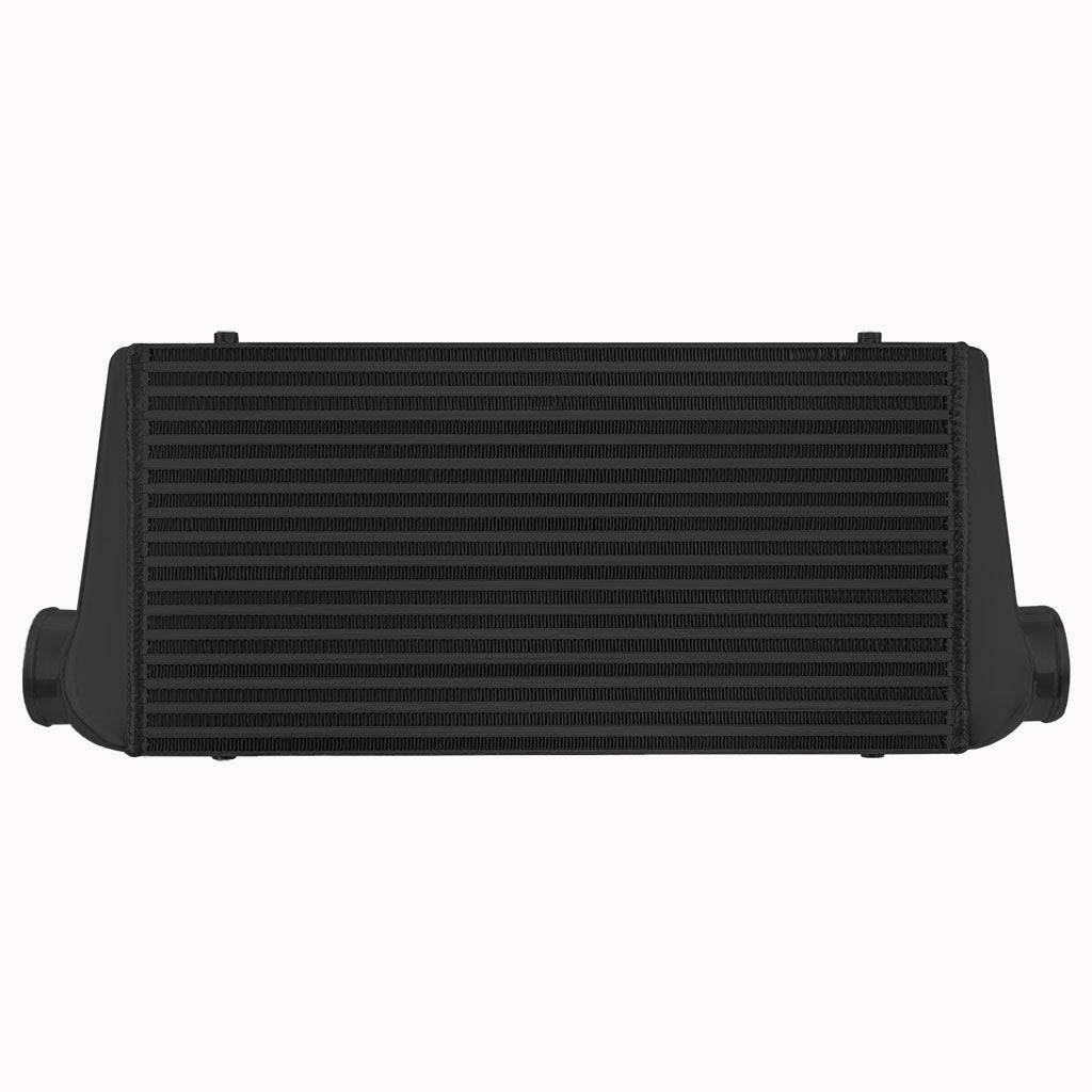 Intercooler maggiorato universale FMIC.EU 600x300x150mm nero in alluminio
