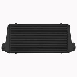 Intercooler maggiorato universale FMIC.EU 600x300x150mm nero in alluminio