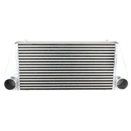 Intercooler universale FMIC.EU 600x300x76mm uscita posteriore in alluminio - dettaglio