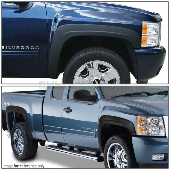 Chevrolet Silverado con allargamenti parafanghi montati
