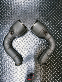 Kit downpipe + front pipe BAQ Exhaust Lamborghini Urus 4.0 V8 EA825 (2018-2025) – foto 1