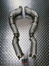 Downpipe BAQ Exhaust BMW M5 F90 LCI / M8 F92 F93 / X5 M F95 / X6 M F96 S63 sezione 1 lunga (2021-2022) – foto 1