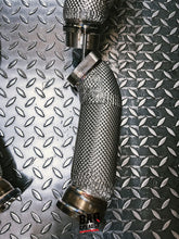 Downpipe BAQ Exhaust BMW M5 F90 LCI / M8 F92 F93 / X5 M F95 / X6 M F96 S63 sezione 1 lunga (2021-2022) – foto 3