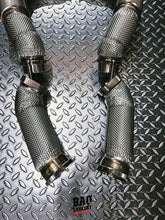 Downpipe BAQ Exhaust BMW M5 F90 LCI / M8 F92 F93 / X5 M F95 / X6 M F96 S63 sezione 2 corta (2021-2022) – foto 5