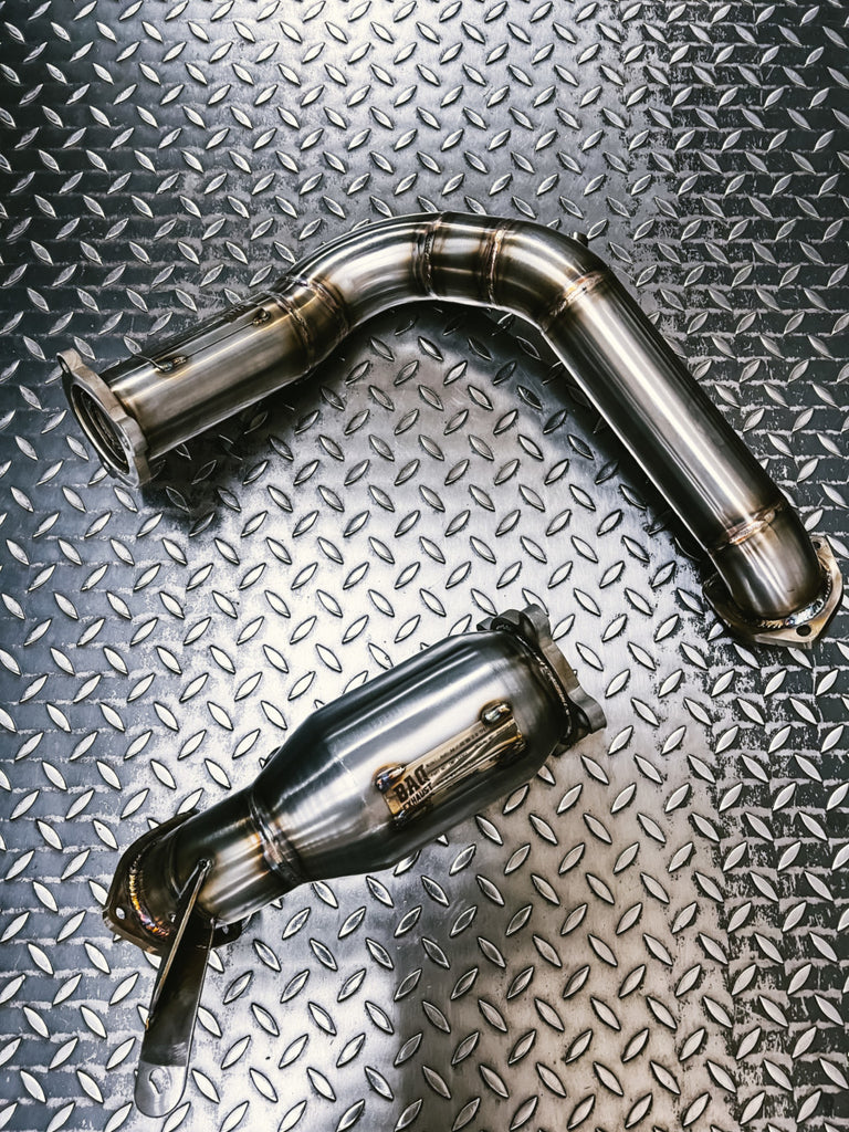 Downpipe BAQ Exhaust Audi A4 B9 / A5 F5 / Q5 FY 2.0 TFSI con OPF Euro 6d-TEMP (2018-2020) – foto 7