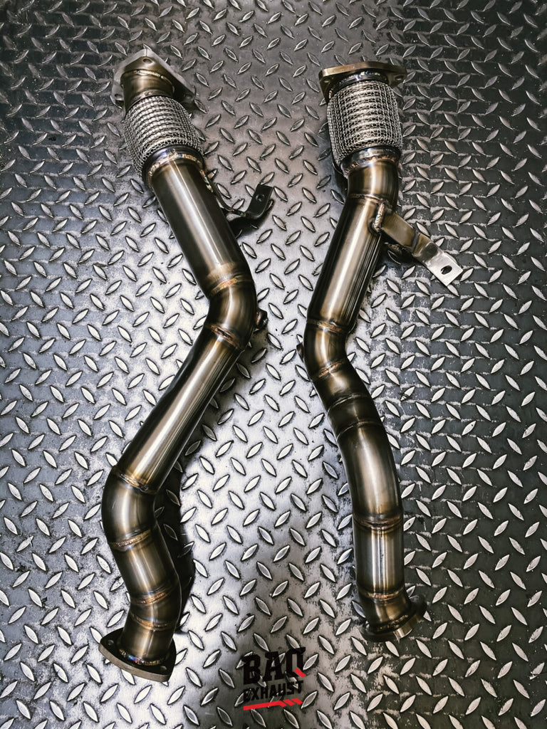 Downpipe BAQ Exhaust Audi Q7 6.0 TDI V12 – foto 1