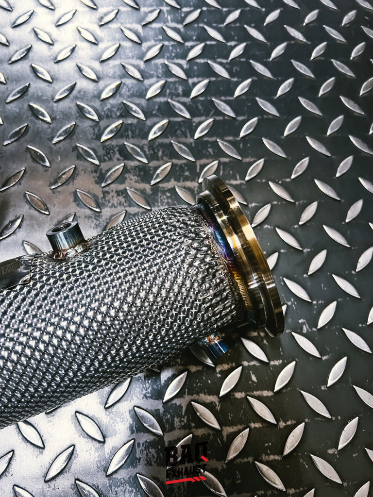 Downpipe BAQ Exhaust BMW M550d F10 / F11, 750d F01 / F02 3.0d N57 381 CV (DPF delete) – foto 2