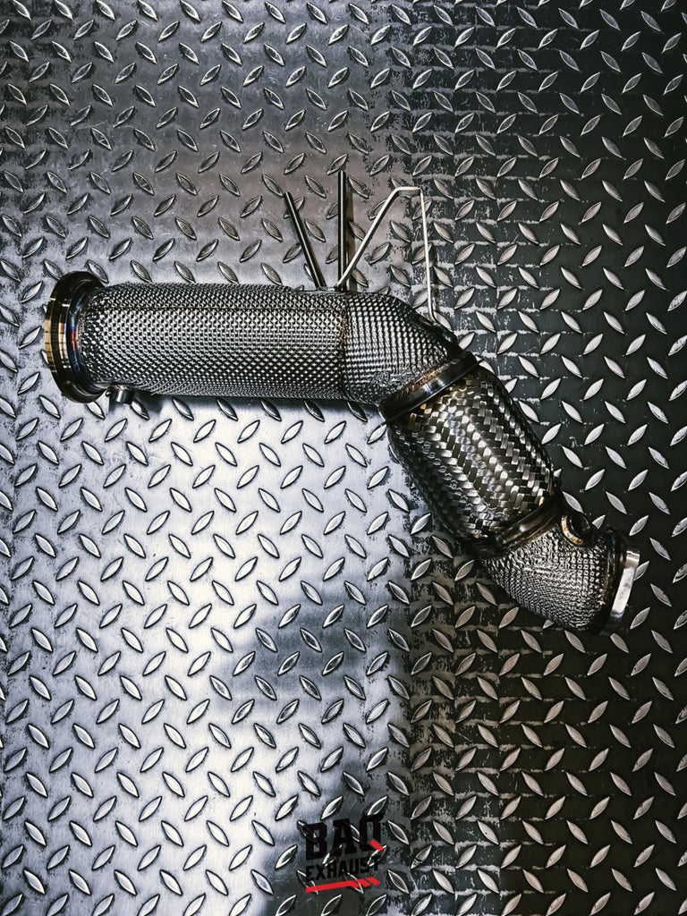 Downpipe BAQ Exhaust BMW M550d F10 / F11, 750d F01 / F02 3.0d N57 381 CV (DPF delete) – foto 5