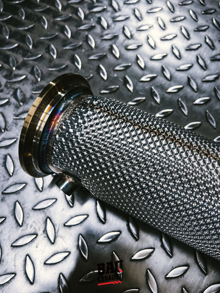 Downpipe BAQ Exhaust BMW M550d F10 / F11, 750d F01 / F02 3.0d N57 381 CV (DPF delete) – foto 3