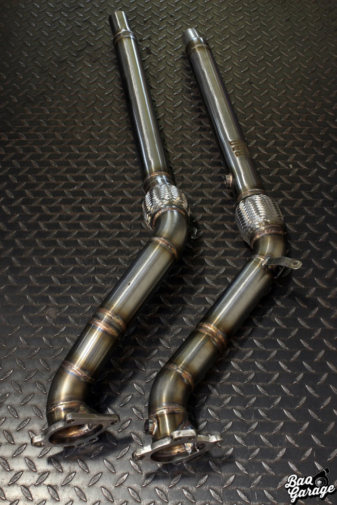 Downpipe BAQ Exhaust Audi A6 C5 / A4 B5 2.7 V6 biturbo (1997-2004) – foto 4