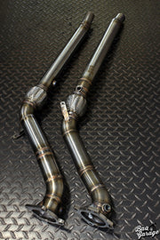 Downpipe BAQ Exhaust Audi A6 C5 / A4 B5 2.7 V6 biturbo (1997-2004) – foto 1