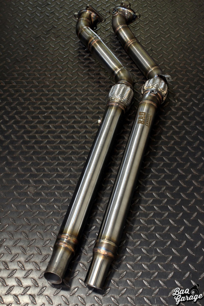 Downpipe BAQ Exhaust Audi A6 C5 / A4 B5 2.7 V6 biturbo (1997-2004) – foto 3