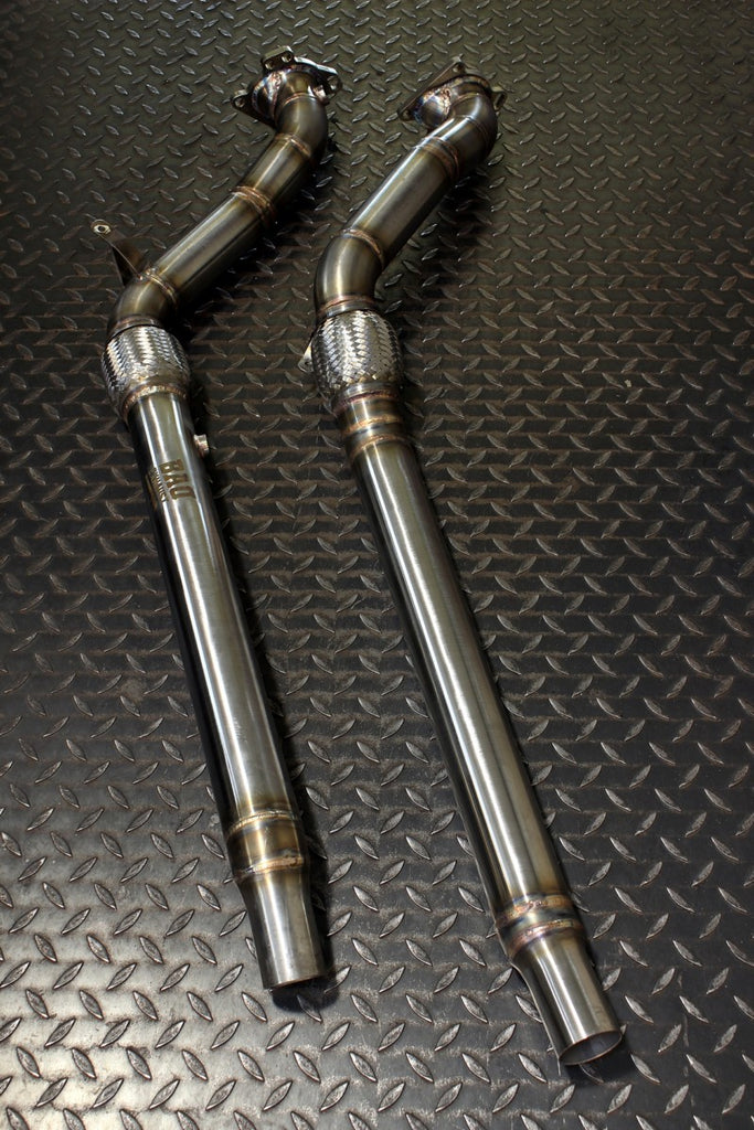 Downpipe BAQ Exhaust Audi A6 C5 / A4 B5 2.7 V6 biturbo (1997-2004) – foto 2