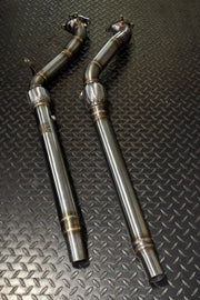 Downpipe BAQ Exhaust Audi A6 C5 / A4 B5 2.7 V6 biturbo (1997-2004) – foto 2