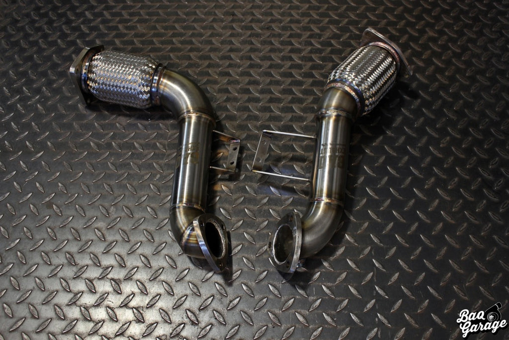 Downpipe BAQ Exhaust Volkswagen Touareg 7P 4.2 TDI V8 (2010-2014) – foto 4