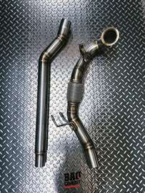 Downpipe BAQ Exhaust Volkswagen Tiguan II 2.0 TSI 4Motion senza GPF 180/220 CV (fino al 2018) – foto 1