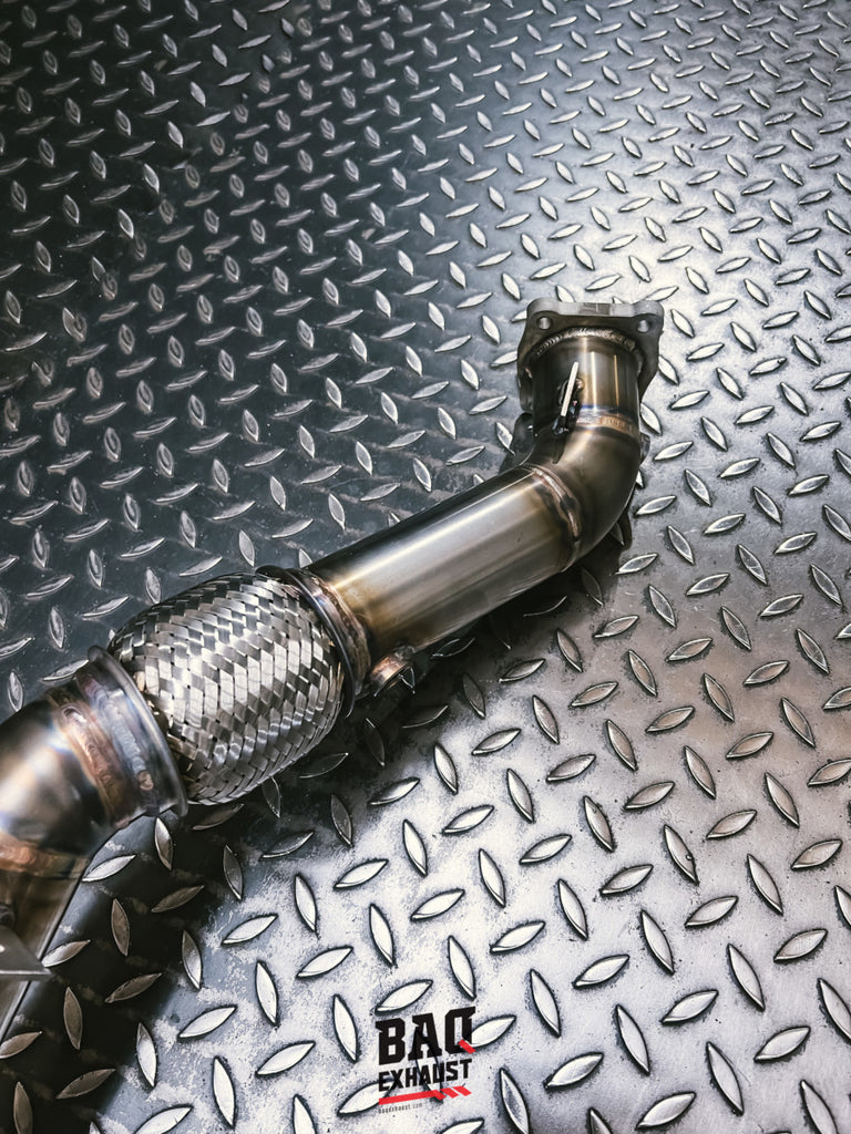 Downpipe BAQ Exhaust Porsche Panamera 970.2 Turbo / Turbo S 4.8 V8 (2014-2016) – foto 5