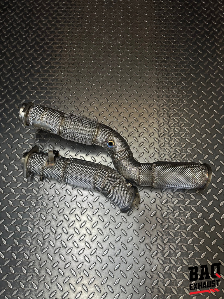 Downpipe BAQ Exhaust BMW M3 G80 / G81, M4 G82 / G83, M2 G87, X3 M F97, X4 M F98 3.0 S58 – foto 2