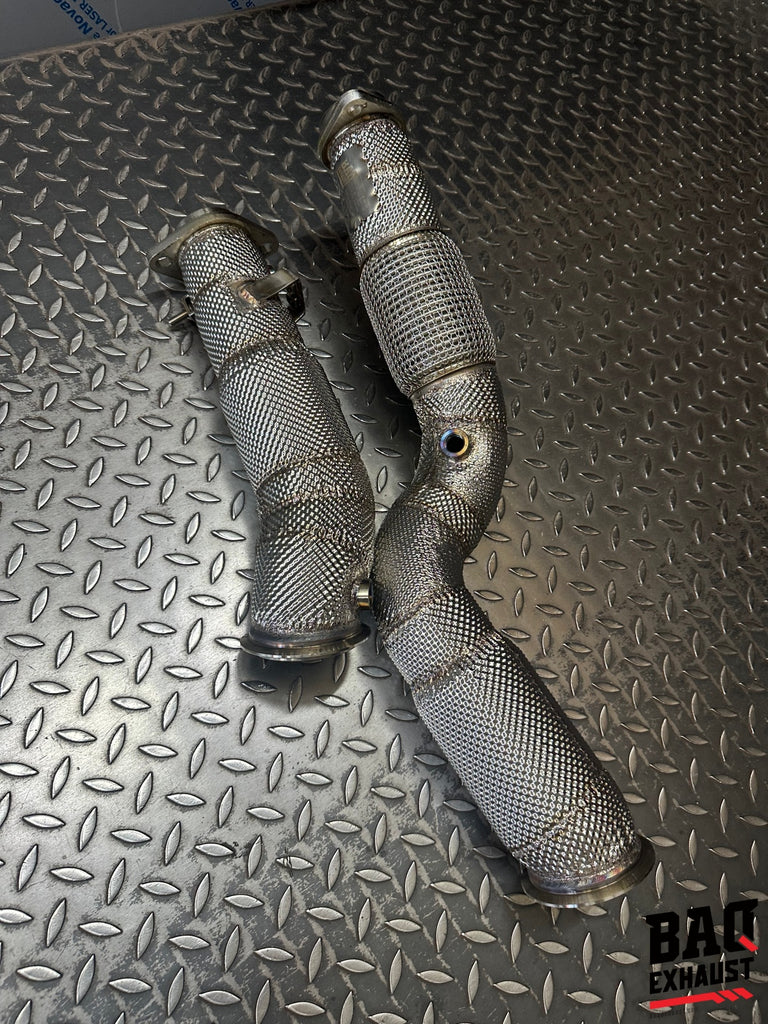 Downpipe BAQ Exhaust BMW M3 G80 / G81, M4 G82 / G83, M2 G87, X3 M F97, X4 M F98 3.0 S58 – foto 4
