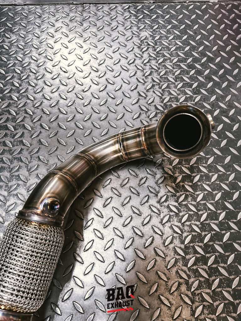 Downpipe BAQ Exhaust Skoda Octavia II / Superb II 1.6 / 2.0 TDI trazione anteriore (2008-2015) – foto 3