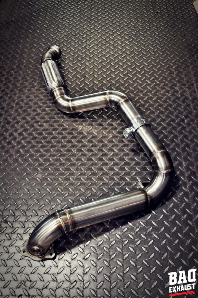 Downpipe BAQ Exhaust Mercedes Classe A W176 / B W246 / CLA C117 / GLA X156 1.6T-2.0T M270 – foto 3