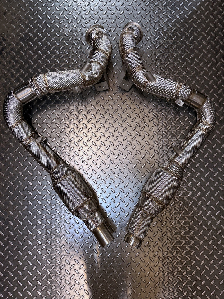 Downpipe BAQ Exhaust Mercedes AMG GT Black Series (2021-2023) – foto 1