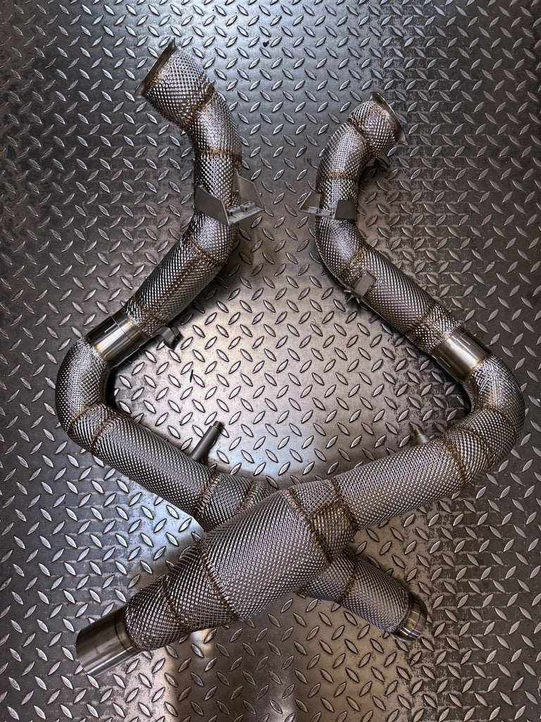 Downpipe BAQ Exhaust Mercedes AMG GT Black Series (2021-2023) – foto 3